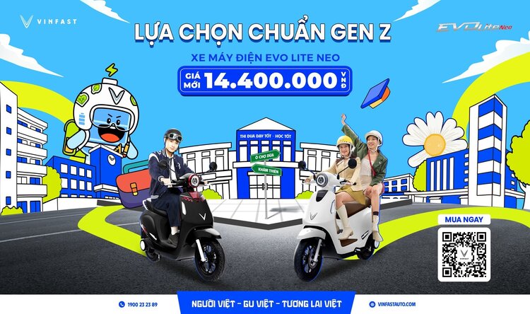 Đánh Giá Xe Máy Điện VinFast Evo Lite Neo: Lựa Chọn Hoàn Hảo Cho Học Sinh Trong Tầm Giá 15 Triệu