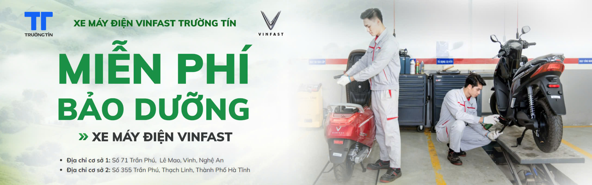 Vinfast Trường Tín - Đại lý Xe máy điện vinfast Nghệ An Hà Tĩnh